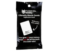 Punish Me, Daddy: Lot d'extension de cartes littéralement vierges - Écrivez vos propres cartes et montrez votre génie de la comédie parce que vous êtes évidemment hilarant