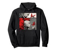 Punk & Butterfly - Comic Style Rebellion Rencontre la Douceur Sweat à Capuche