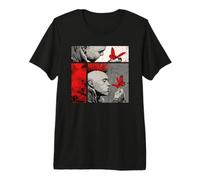 Punk & Butterfly - Comic Style Rebellion Rencontre la Douceur T-Shirt Haut de Gamme