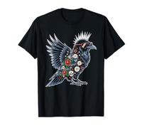 Punk Corbeau Punk Rocker pour Tout-Petits Garçons Enfants T-Shirt