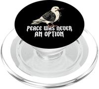 Punk Dove of Peace n'a jamais été Une Option | Funny Pigeon PopSockets PopGrip pour MagSafe