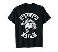 Punk For Life I Retro Anarchy & Punker I Retro Punk Rock T-Shirt