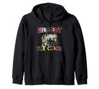 Punk Homebrewer Ferment The Chaos Craft Beer Sweat à Capuche