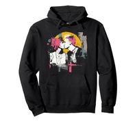 Punk Kiss - Love in Chaos Style Sweat à Capuche