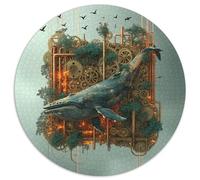 Punk Puzzle 1000 Pièces Educa Jouet en Bois Jeu D'Intelligence Décoration Intérieure Vent Industriel Jeu Éduchatif Challenge Toy Adultes & Enfants des 14 Ans 1000pcs (67.5x67.5cm)