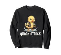 Punk Rock Caneton Quack Attack Heavymetal Music Sweatshirt