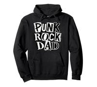 Punk Rock Dad Tatouages Punker Rocker Ska Music Band Père Sweat à Capuche