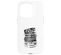 Punk Rock Emo Bracelets Elder Emo Grunge Punk Goth Gothic Coque pour iPhone 15 Pro