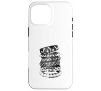 Punk Rock Emo Bracelets Elder Emo Grunge Punk Goth Gothic Coque pour iPhone 16 Pro Max