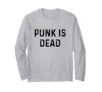 Punk Rock Music is Dead | T-Shirt drôle Manche Longue