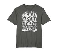 Punk Rock Music Lover Heavy Metal Dad T-Shirt