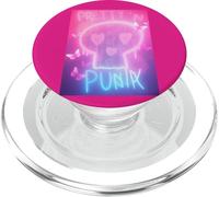Punk Rock 'n' Roll Musique Jolie dans Punk Femmes Dames PopSockets PopGrip pour MagSafe