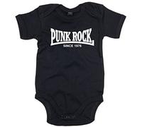 Punk Rock Since 1976 Baby Body Black - Noir - 9 mois