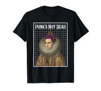 Punk Rock Vintage Style Art de la Renaissance Punk n'est Pas Mort T-Shirt
