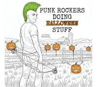 PUNK ROCKERS DOING HALLOWEEN STUFF