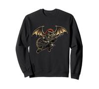 Punk Rock'n Roll Goth Grunge Dragon Guitare Band Rock Music Sweatshirt