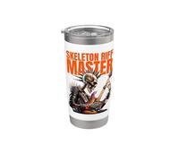Punk Skeleton Riff Master Gobelet isotherme en acier inoxydable double paroi