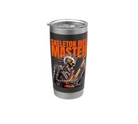 Punk Skeleton Riff Master Gobelet isotherme en acier inoxydable double paroi