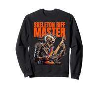 Punk Skeleton Riff Master Sweatshirt