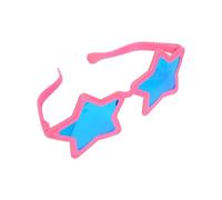 Punk Star Frame Vintage Girls Unique Frame Lens Glasses Adult Wedding New Year Party For Bride Fashion, b