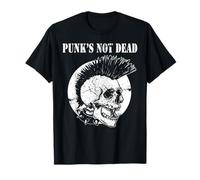 Punk's Not Dead Concert Punk Rock Crâne Cadeau T-Shirt