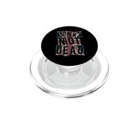 Punk's Not Dead - Drapeau UK Londres Punk Rock Concert PopSockets PopGrip pour MagSafe