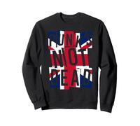 Punk's Not Dead - Drapeau UK Londres Punk Rock Vintage Sweatshirt