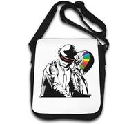 Punks not Dead Helmet Band Group Sac à bandoulière Blanc