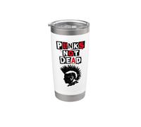 Punks Not Dead, Oi, punk rock, punks Gobelet isotherme en acier inoxydable double paroi
