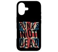 Punks Not Dead - Vintage - UK London Flag - Punk is Not Dead Coque pour iPhone 17