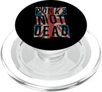 Punks Not Dead - Vintage - UK London Flag - Punk is Not Dead PopSockets PopGrip pour MagSafe
