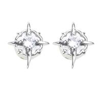 Punkstrong Pince à épiler magnétique pour oreilles non percées avec jauge d'oreille en acier inoxydable, aimant puissant pour les amoureux du marié, bijoux, フリーサイズ