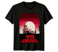 PUNMdrf66 Dawn of The Dead (1978) Movie Poster Inspired T-Shirt Retro 70s Unisex Black XL