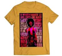 PUNMdrf66 Funk Band Sly and The Family Stone T Shirt A Whole New Thing Dance to The Music Yellow S