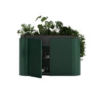 PUNT MOBLES buffet meuble DUNE PLANTER (Forest green - MDF)