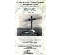 Punta Arenas : Peninsula de Brunswick : Estrecho de Magallanes - Cabo Froward (édition espagnole) | SIG Patagon
