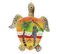 Punta Cana Aimant de réfrigérateur 3D République dominicaine Décoration de réfrigérateur souvenir de voyage Autocollant magnétique Collection artisanale