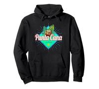 Punta Cana Caraïbes République Dominicaine Souvenir rétro Sweat à Capuche