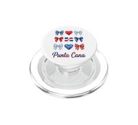 Punta Cana Coquette Bow pour Filles PopSockets PopGrip pour MagSafe