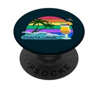 Punta Cana République Dominicaine Caraïbes Cadeau Souvenir PopSockets PopGrip Interchangeable