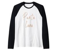 Punta Cana République Dominicaine Design Vintage élégant Manche Raglan