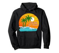 Punta Cana République Dominicaine Palmier Plage Île Souvenir Sweat à Capuche