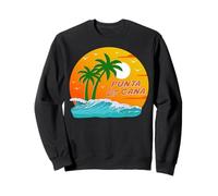 Punta Cana République Dominicaine Palmier Plage Île Souvenir Sweatshirt