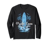 Punta Cana République dominicaine Surf Vintage Surfeur Manche Longue