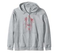 Punta Cana République dominicaine Surf Vintage Surfeur Sweat à Capuche