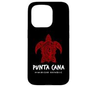 Punta Cana République Dominicaine Tribal Sea Turtle Island Coque pour iPhone 15 Pro