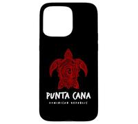 Punta Cana République Dominicaine Tribal Sea Turtle Island Coque pour iPhone 15 Pro Max