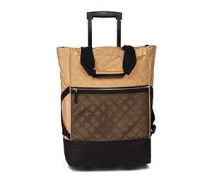 Punta Chariot de courses à roulettes Classy en polyester Beige 33 l