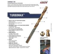 Punta multifunzione per foratura metallo TURBOMAX HSS Irwin