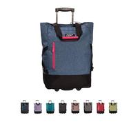 Punta Shopping Roller, Gris/Bleu, 36x50x20cm